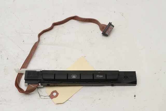2008-2013 BMW M3 Dash Traction Window Shade Switch Bank Panel - 61316970915 OEM