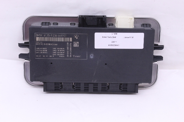 BMW 528i 535i 550i 640i 650i 750i X3 Footwell Light Control Module OEM