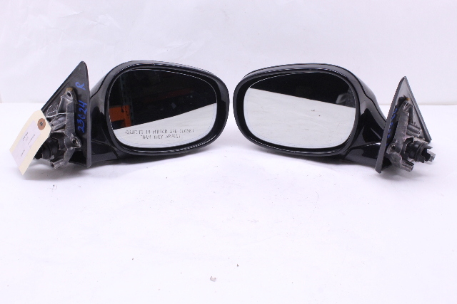 2009 2010 2011 BMW 328i 335i Door Mirror Left Right Pair Carbon Fiber Caps