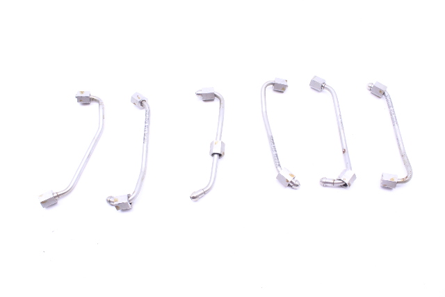 2009 BMW 335i N54 Fuel Injection Rail Pipe Set of 6 OEM