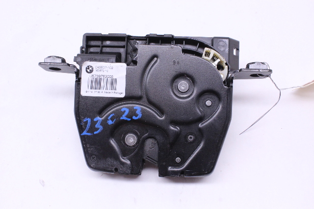 2014 2015 2016 BMW 328i 335iX GT Trunk Latch Lock - 51247397630 OEM