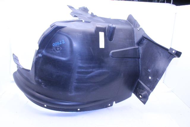 2007-2010 BMW X5 3.0 Front Fender Liner Left Driver Rear Half - 51717169413 OEM