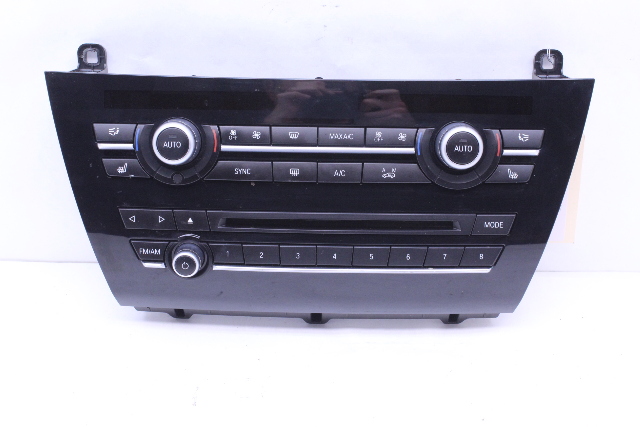 2015 BMW X5 Climate Temperature Control Panel OEM