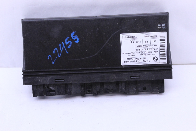 BMW 525i 530i 535i 545i 550i 645i 650i M5 M6 Main Body Control Module BCM OEM