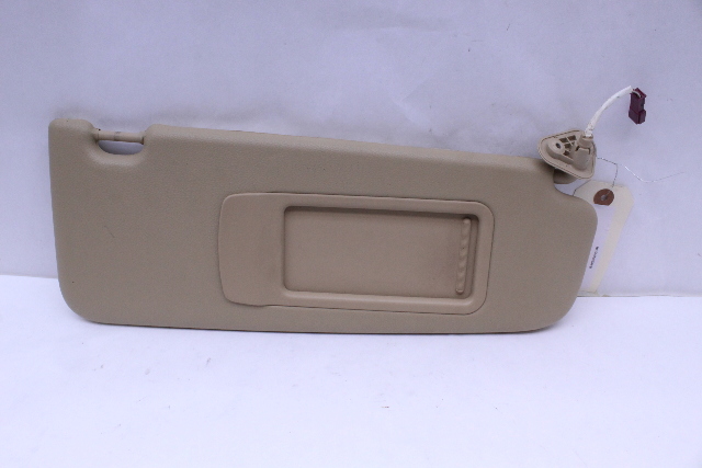 2006-2013 BMW 325Xi 328i 330i 335i X1 Beige Right Sun Shade Visor OEM