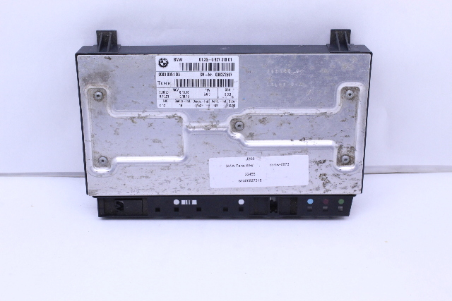 2007 BMW 530i Front Seat Control Module - 61356927318 OEM