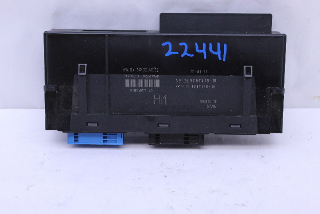 2011 BMW 335i Body Control Module BCM - 61359267419 OEM