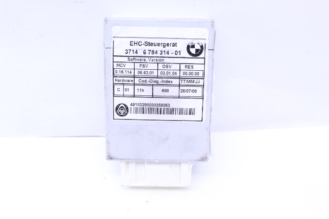 2009 2010 BMW 535xi E61 Wagon Air Suspension Control Module - 37146784314 OEM