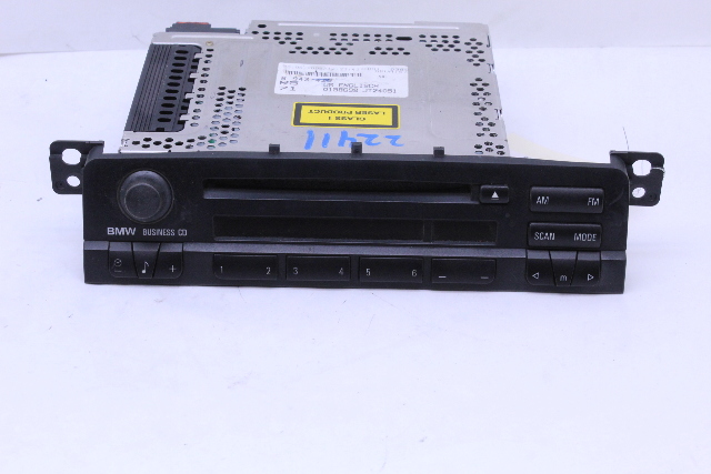 2005 BMW 325i 330i M3 AM FM Radio Business CD Player 65126943429 OEM