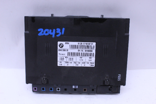 2007-2013 BMW 328i 335i M3 Converible Seat Control Module 61359148267 OEM