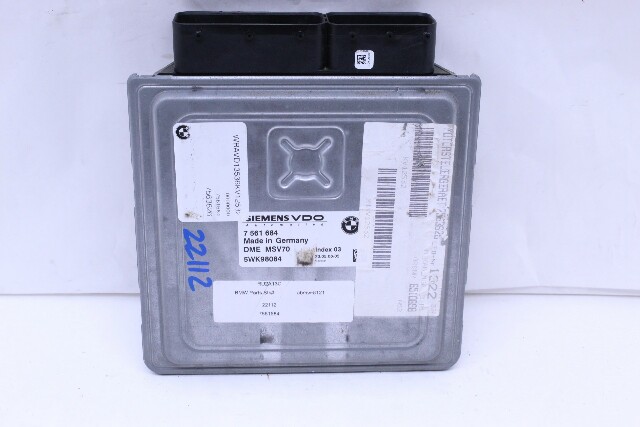 2006 BMW 325Xi Engine Computer Module ECU ECM DME - 12147563626 OEM
