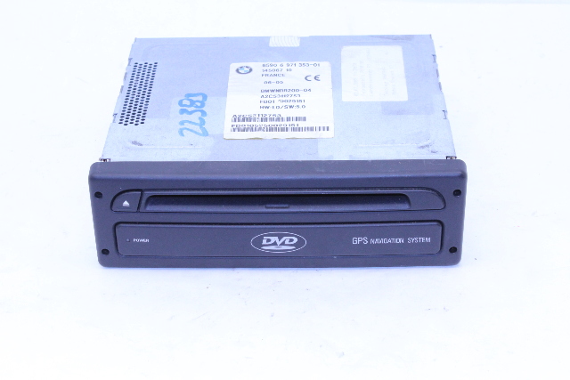 2004 2005 BMW 330i M3 X5 Navigation Player DVD Reader OEM