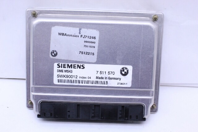 2001-2003 BMW 330i E46 M54 Engine Computer Module ECU ECM DME OEM