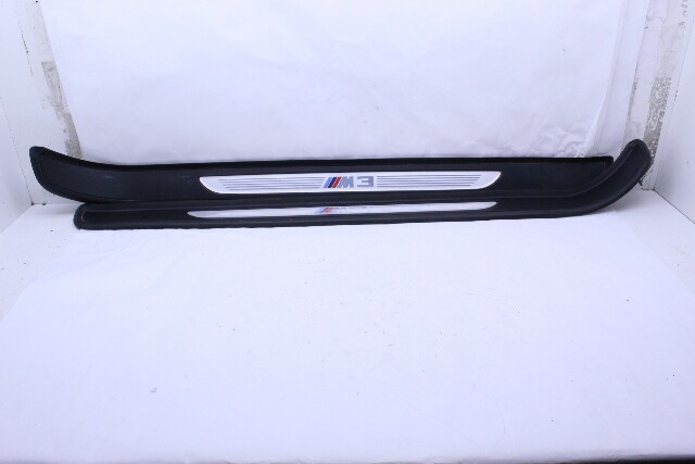 2008-2013 BMW M3 Door Sill Plate Molding Right Left Pair OEM