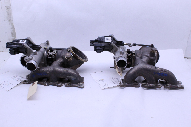 2015-2020 BMW M3 F80 BMW M2 M3 M4 Turbo Turbocharger Pair Set 17k Miles OEM