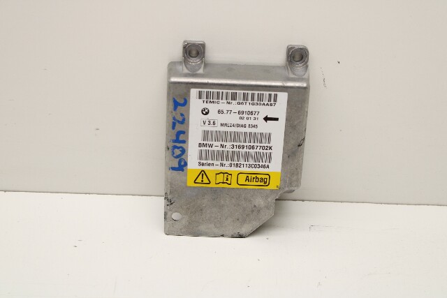 2001-2002 BMW Z3 E36 SRS Diagnostic Module 65776910677 OEM