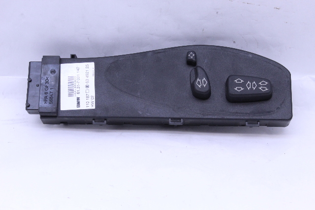 2000-2006 BMW X5 Front Power Switch Right - 61317001142 OEM