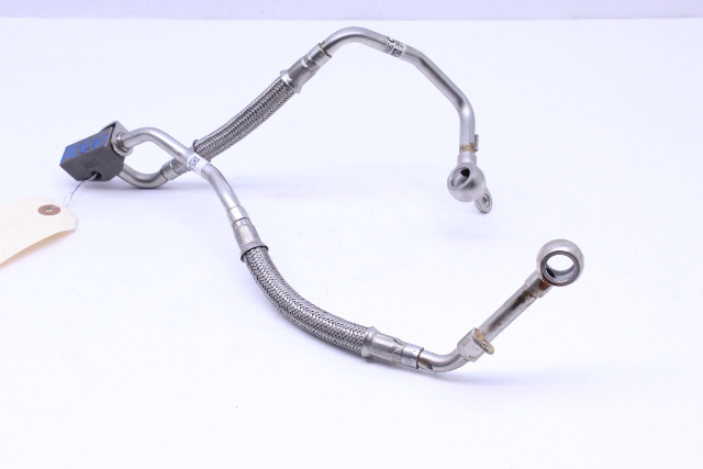 2016-2019 BMW 750i G12 Turbocharger Coolant Supply Hose Line - 11539896893 OEM