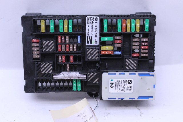 2016 BMW 750i G12 Fuse Relay Power Distribution Box OEM