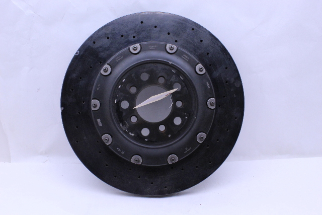 2012-2016 BMW M5 M6 Rear Brake Rotor Ceramic Right Note OEM