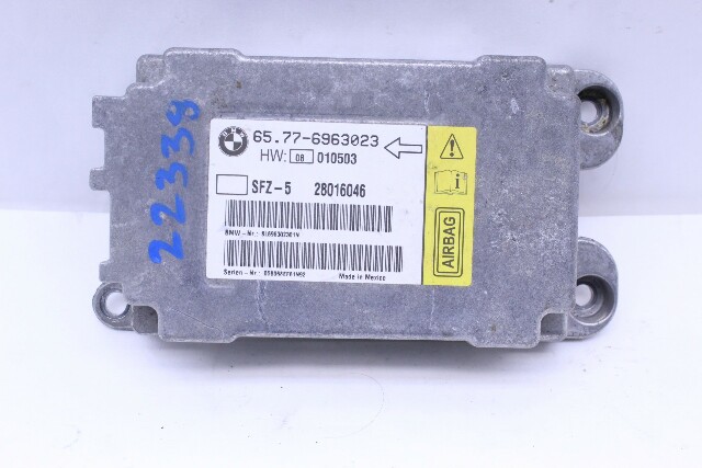 2005 BMW 645Ci SRS Bag Control Module - 65776963023 OEM