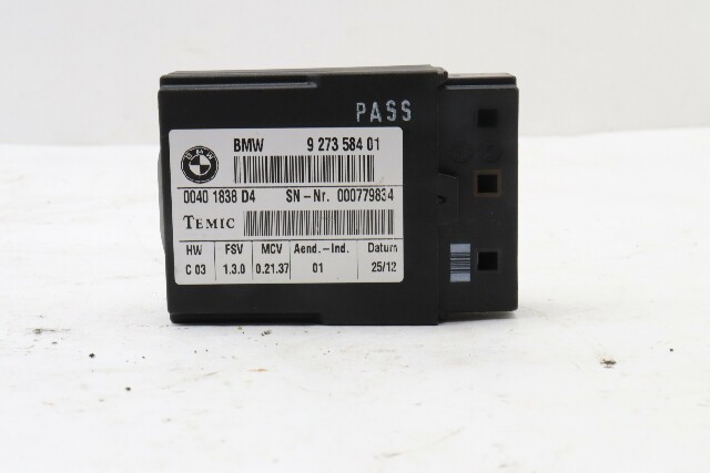 2013 BMW M3 LCPA Seat Belt Assist Control Module OEM