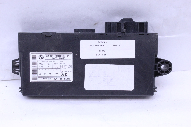2007 BMW X5 Comfort Access Control CAS Module 61356943833 OEM