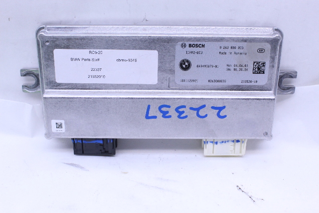 2019 BMW Alpina B7 G12 Surround View Camera Module OEM