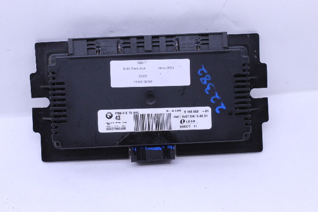 2008 BMW X5 Footwell Lighting Control LCM Module OEM