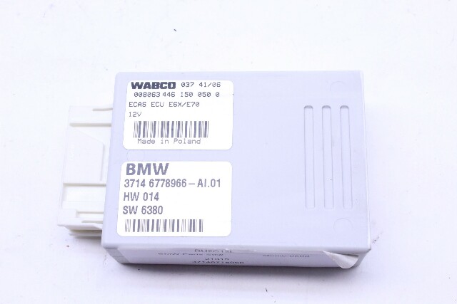 2007-2013 BMW X5 X6 Air Suspension Control Module 37146793163 OEM