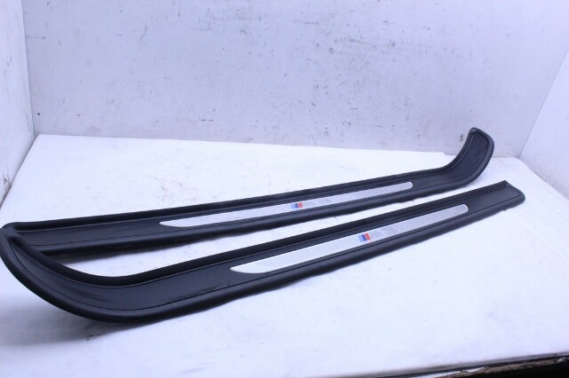 2008-2013 BMW M3 Door Sill Plate Molding Right Left Pair - 51477900751 OEM