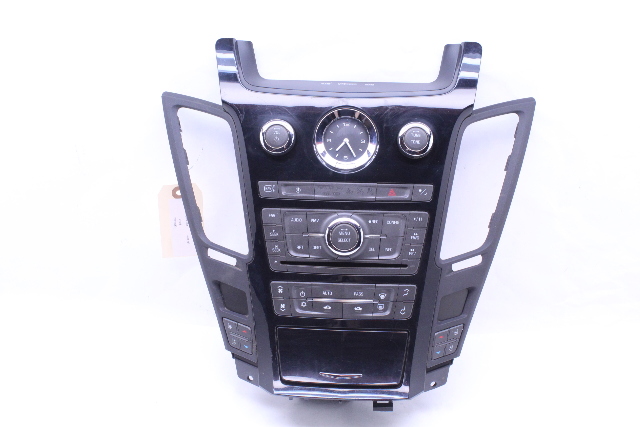 2012 Cadillac Cts-V Coupe Radio Stereo Navigation Climate Control Panel - 20819983 OEM