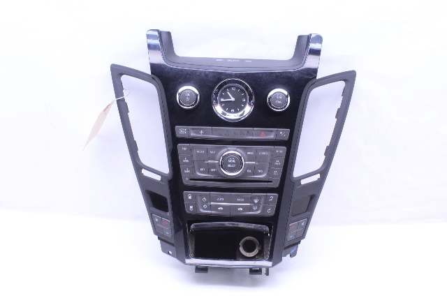 2011 Cadillac Cts-V Coupe Radio Stereo Navigation Climate Control Panel - 20819982 OEM