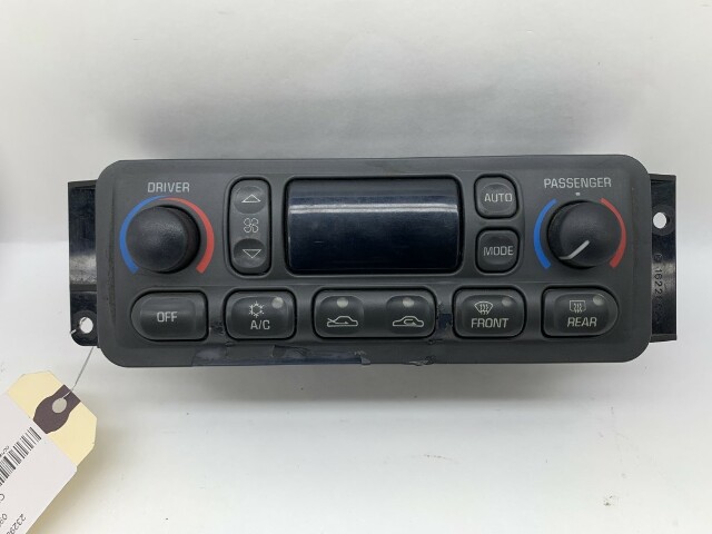 1998-1999 Chevrolet Corvette C5 Climate Temperature Control Panel