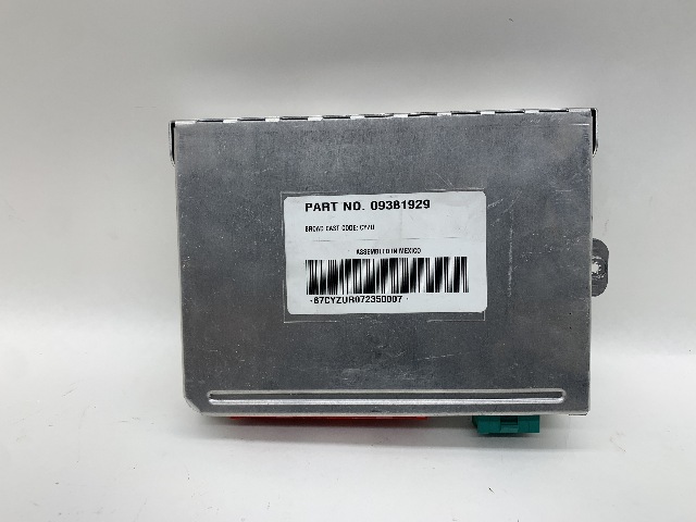 1998 Chevrolet Corvette C5 Body Control Module BCM