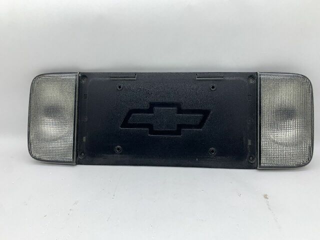 1997-2004 Chevrolet Corvette Rear License Plate Holder With Back Up Lights OEM