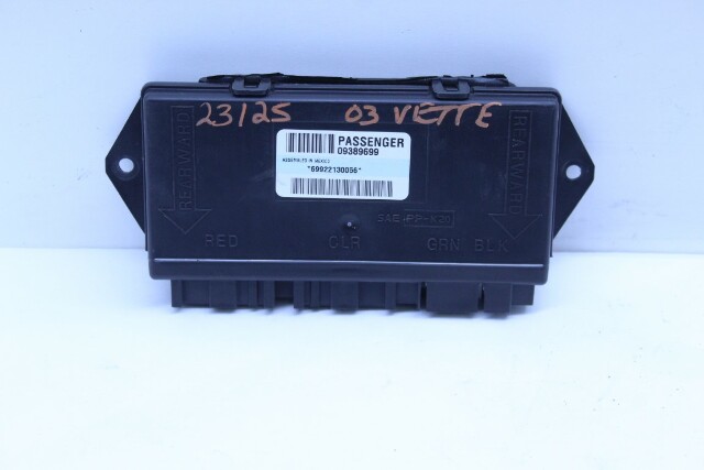 2000-2004 Chevrolet Corvette C5 2DR Coupe Theft Locking Door Control OEM