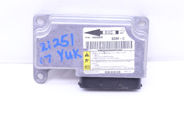 2007 Gmc Yukon Crash Impact Sensor - 15905808