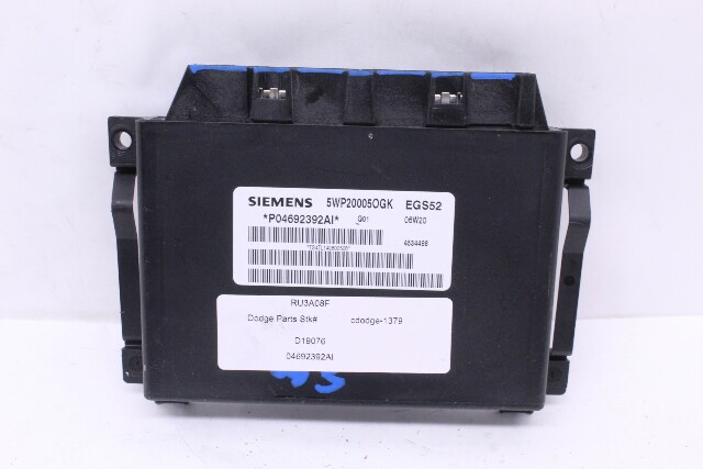 2006 Chrysler 300C Transmission Control Module TCU TCM OEM