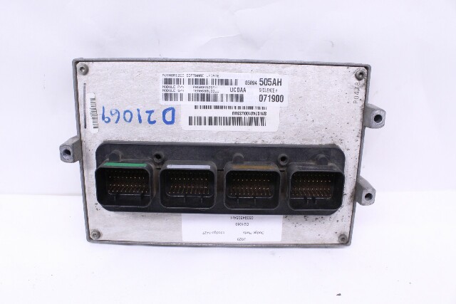 2008 Dodge Ram 1500 Engine Computer Module ECU ECM DME - 05094505AH