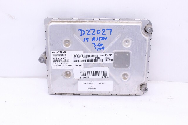 2015 Dodge Ram 1500 Engine Computer Module ECU ECM DME - 05150897AD