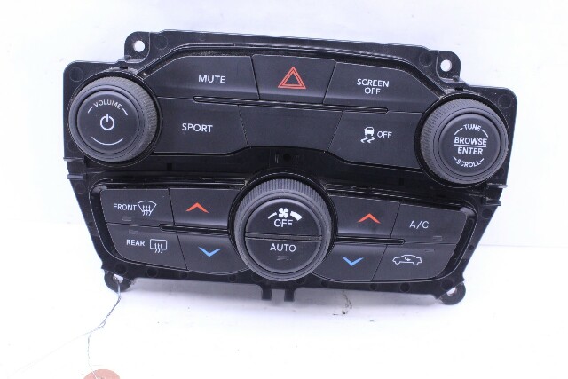 2018 Dodge Challenger Climate Temperature Control Panel OEM