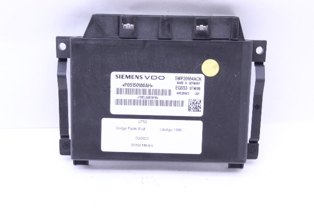 2007 Dodge Nitro Transmission Control Module TCU TCM