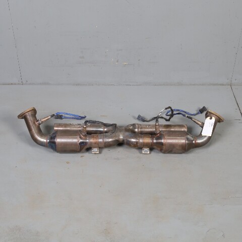 2002-2004 Porsche 911 996 Exhaust Manifold Downpipe Fabspeed HJS Tuning X-Pipe
