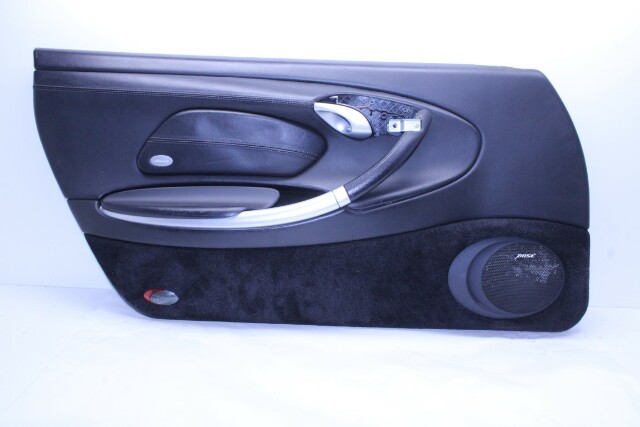 1999-2004 Porsche Boxster 986 Door Panel Left Leather Black OEM