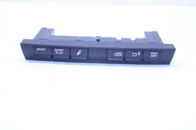 2009-2012 Porsche 911 997 Sport Suspension Exhaust Spoiler PSM Switch OEM