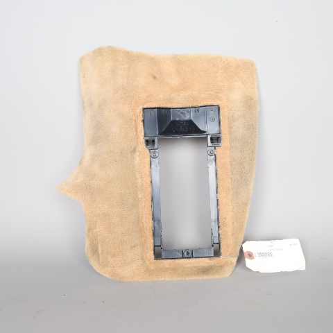05-12 Porsche 911 Boxster Cayman Left Fuse Box Kick Panel Carpet Beige OEM