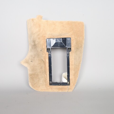 05-12 Porsche 911 Boxster Cayman Left Fuse Box Kick Panel Carpet Beige OEM