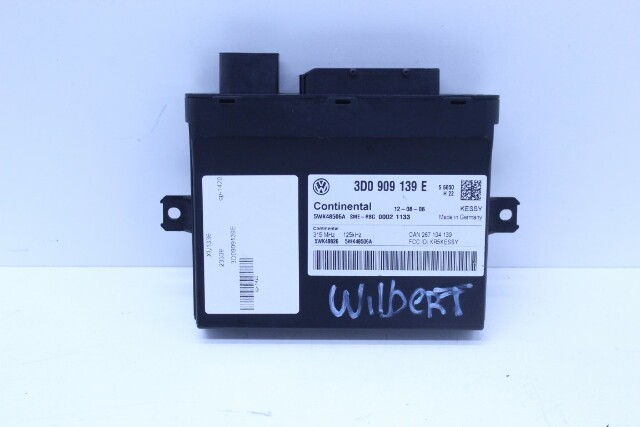 2009 Porsche Cayenne 957 Keyless Entry Control Immobilizer Module OEM