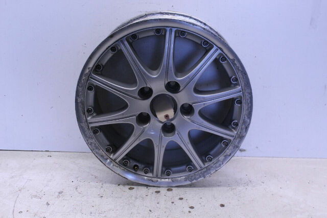 2002-2004 Porsche 911 996 Front Wheel 18 X 8 Rim BBS 2 Piece OEM